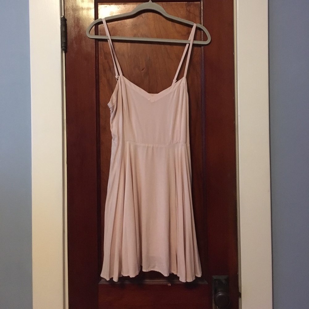 Talula light pink mini dress